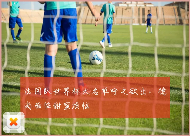 法国队世界杯大名单呼之欲出,德尚面临甜蜜烦恼